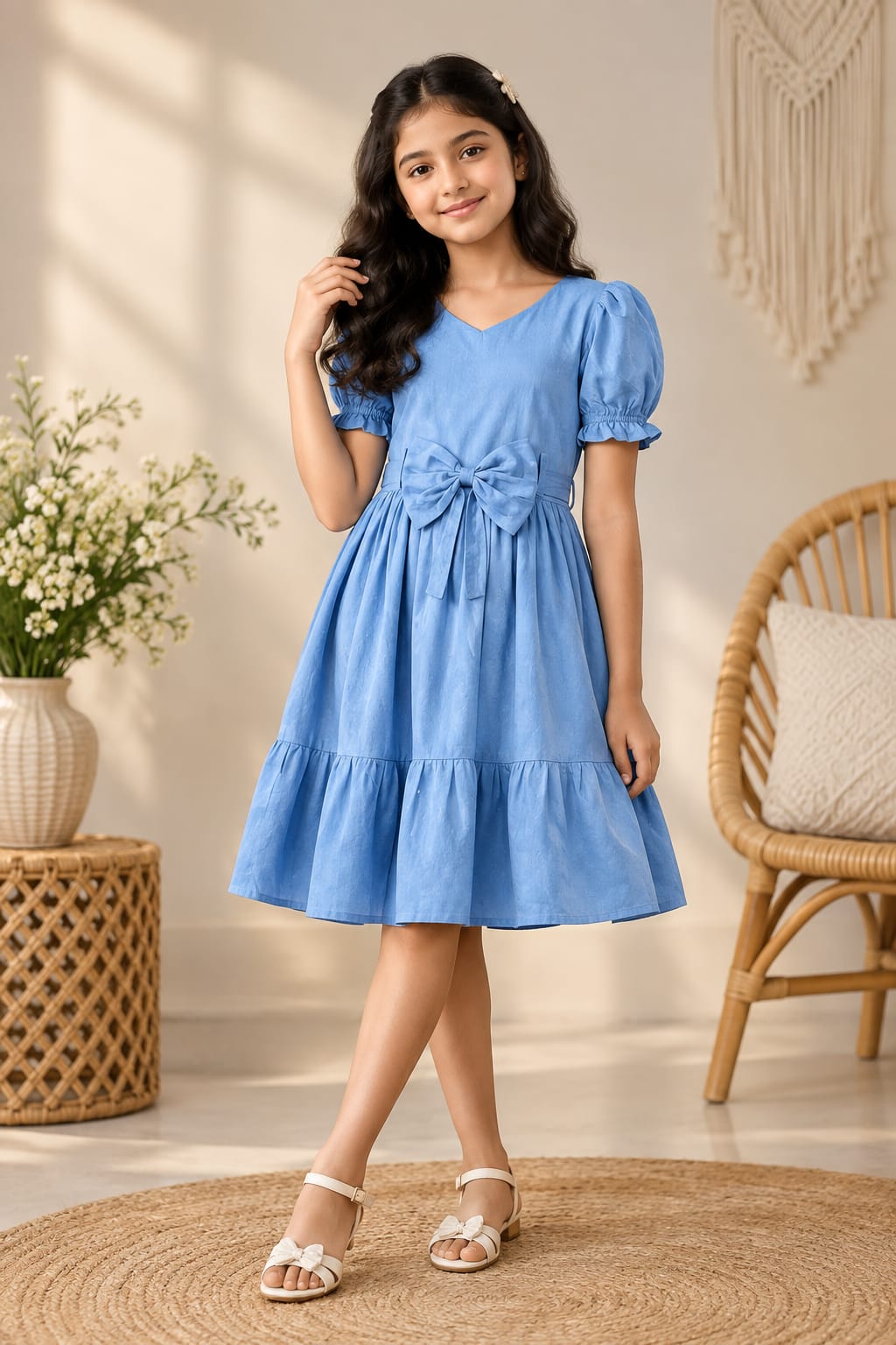 Premium Baby Girls’ Cotton Dress